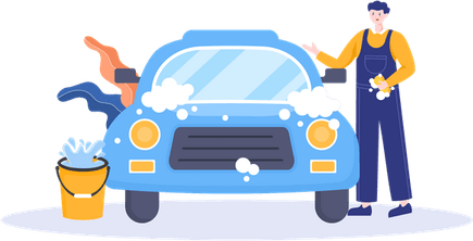 Car Washing PNG