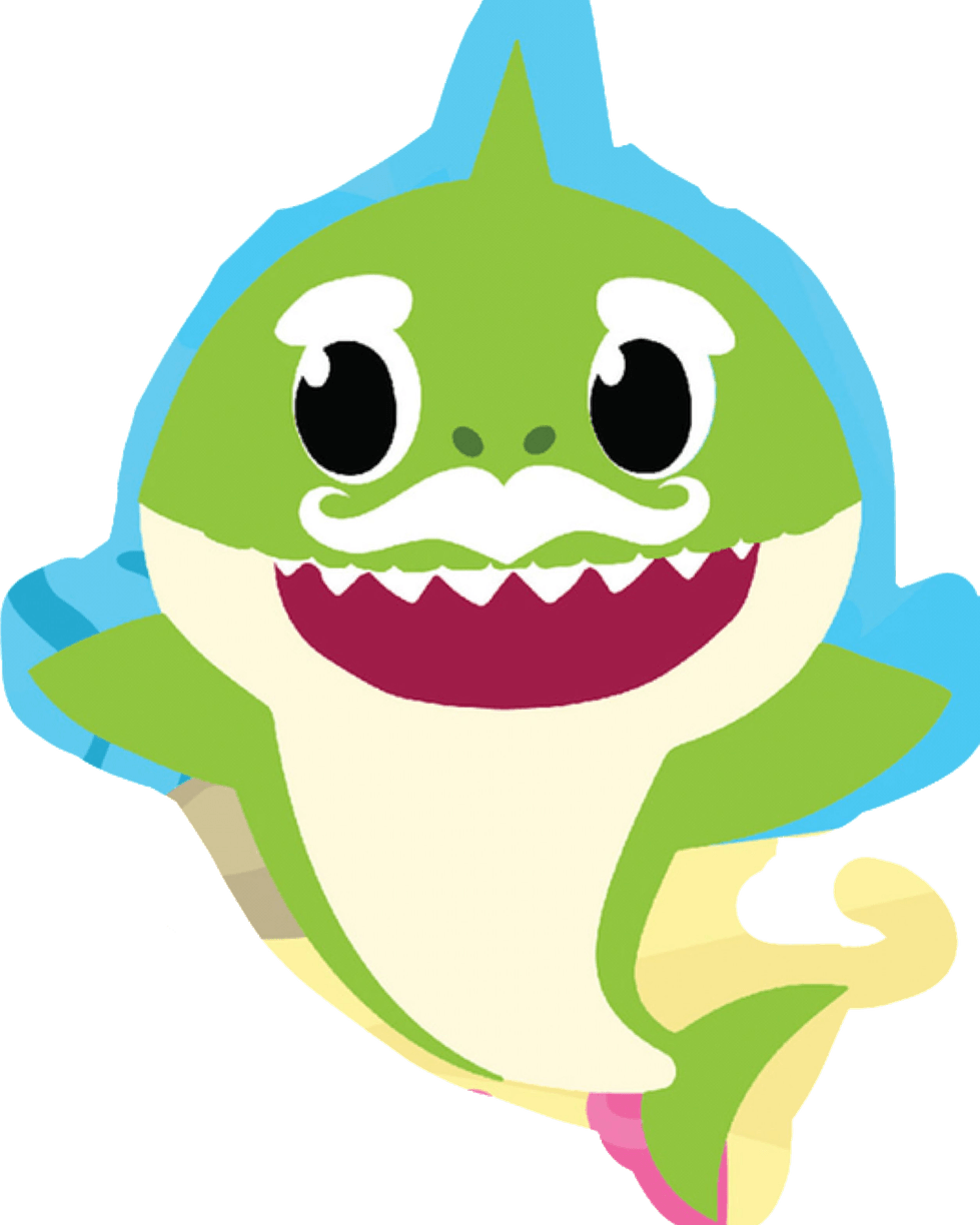 Baby Shark Green PNG