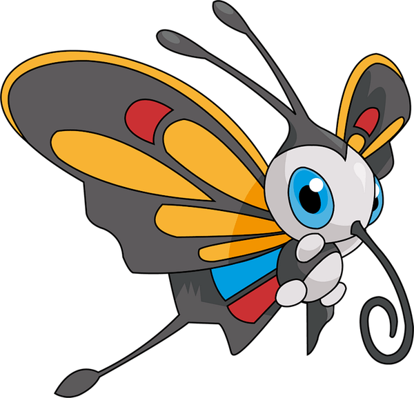 Beautifly Pokemon PNG