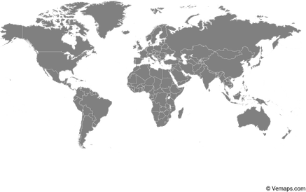 Worldwide Map PNG