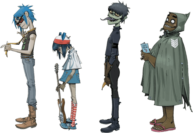 Gorillaz PNG