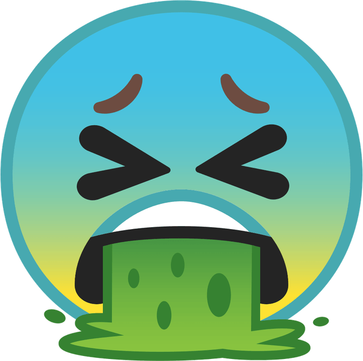 Vomit Emoji PNG