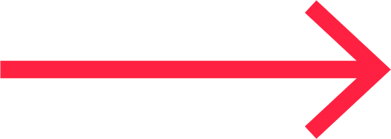Red Arrow Thin PNG