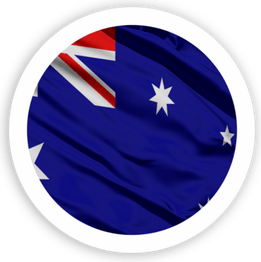 Australia Flag Circle PNG