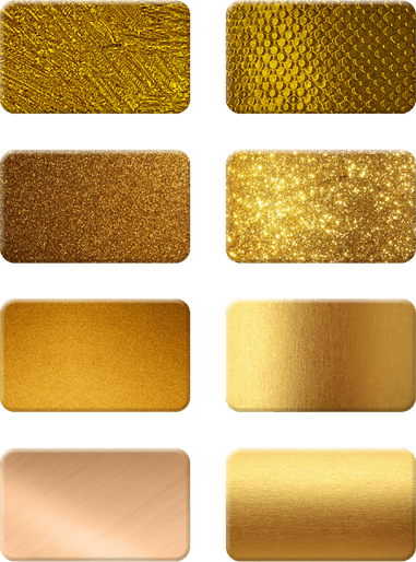 Golden Decoration PNG