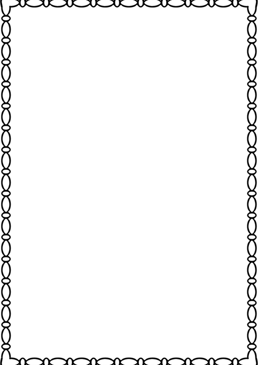 Page Border A4 PNG