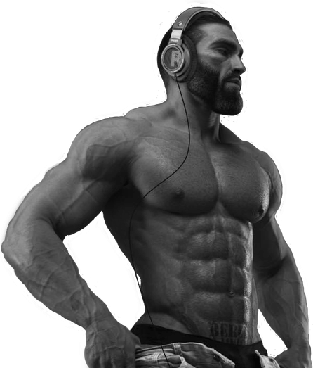 Gigachad PNG