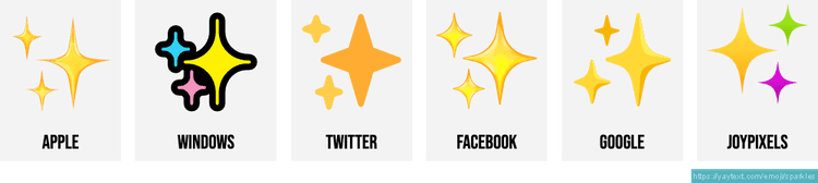 Emoji Sparkles PNG