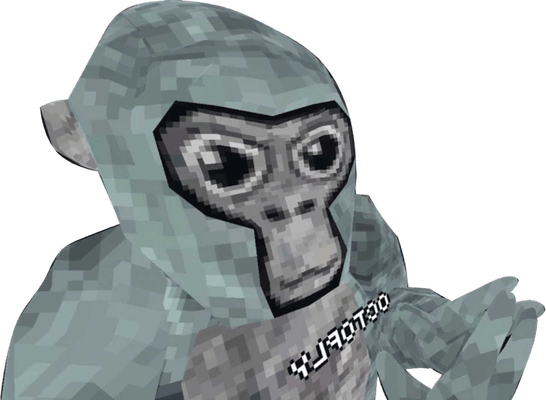 Gorilla Tag PNG