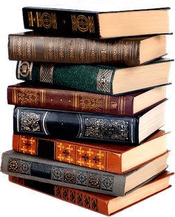 Book Stack PNG