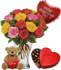 Valentine Day Flower PNG