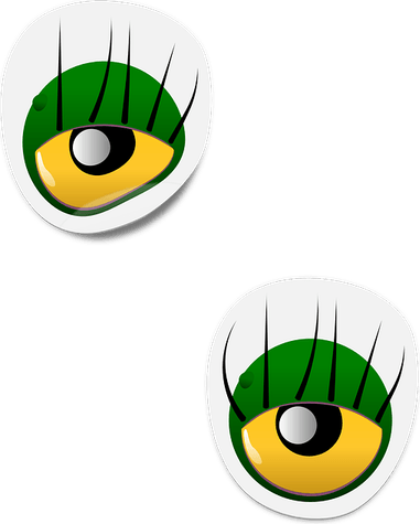 Monster Eyes PNG