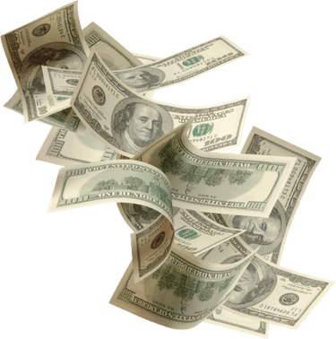Falling Money PNG