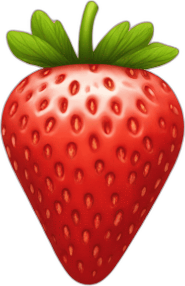 Strawberry Emoji PNG