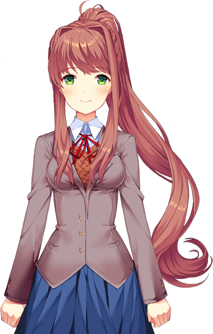Just Monika PNG