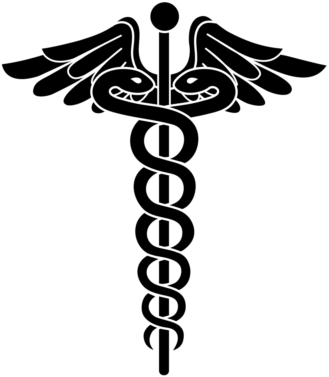 Doctor Symbol Caduceus PNG