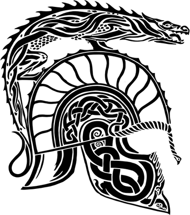 Ancient Black Dragon PNG