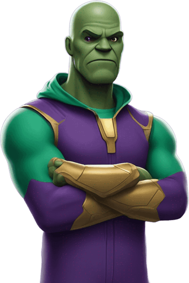 Thanos Squid Game PNG