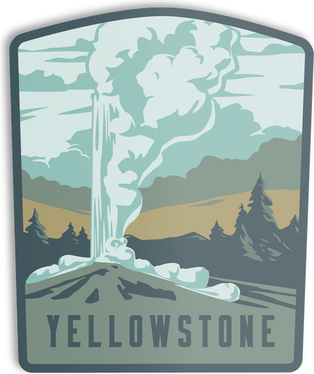 National Park Sticker PNG