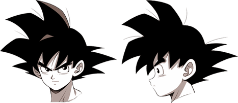 Goku Black And White PNG