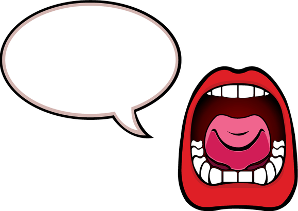 Screaming Speech Bubble PNG
