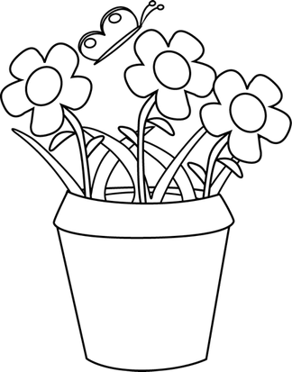 Black And White Flower PNG