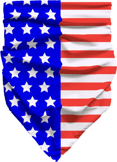 Vertical American Flag PNG