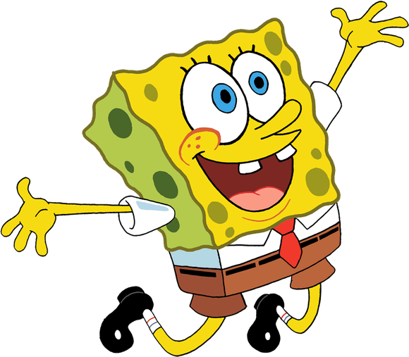 Spongebob Running PNG