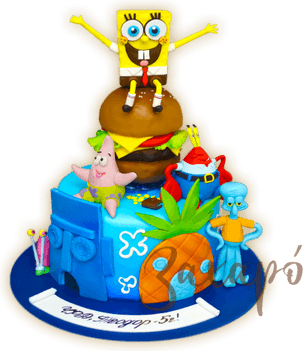 Spongebob Cake PNG