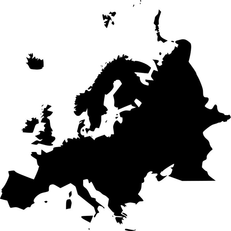 Europe Map PNG