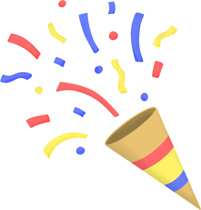 Confetti Emoji PNG