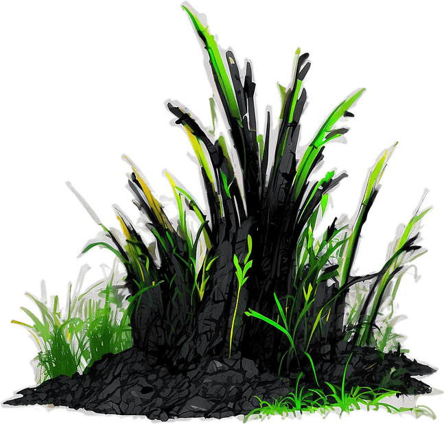 Burnt Grass PNG