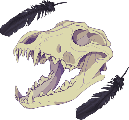 Wolf Skull PNG