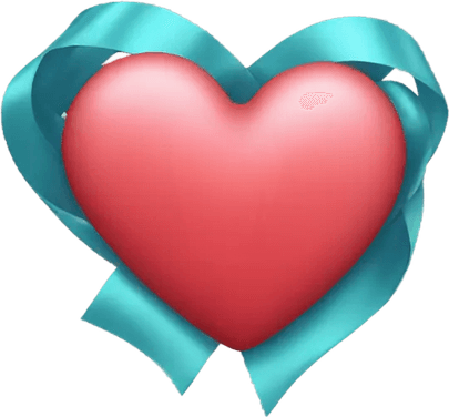 Heart With Ribbon Emoji PNG