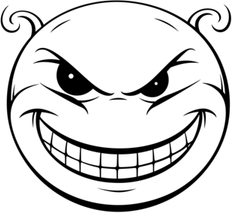 Evil Smile PNG