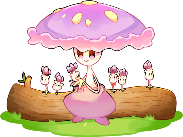 Shiinotic Pokemon PNG