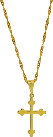 Jesus Cross Chain PNG