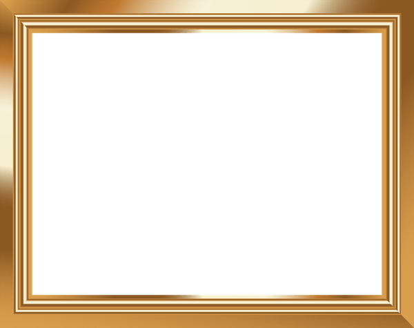 Gold Frame PNG