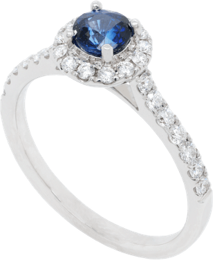 Sapphire Diamond PNG