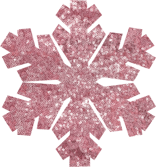 Pink Snowflake PNG