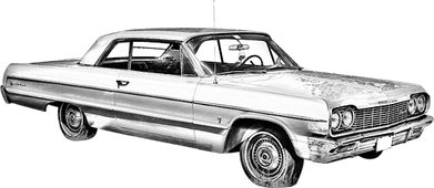 1964 Chevrolet Impala PNG