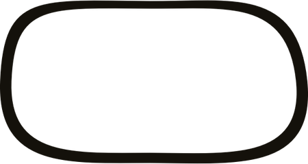 Rounded Rectangle Border PNG