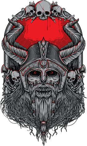 Viking Skull PNG