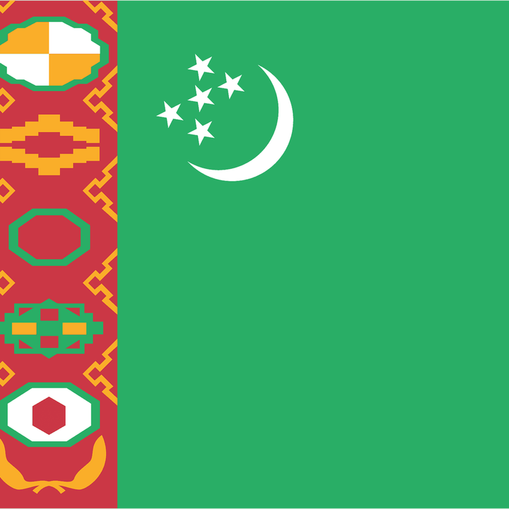 Turkmenistan Flag PNG