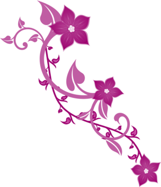 Swirl Flower PNG