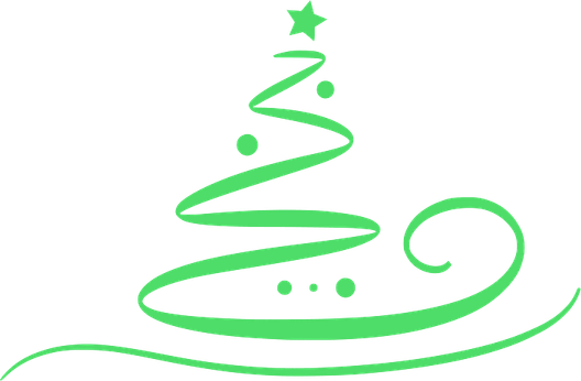 Abstract Christmas Tree PNG