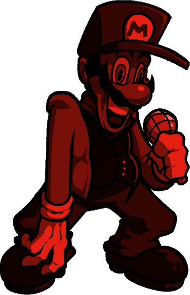 Evil Mario PNG