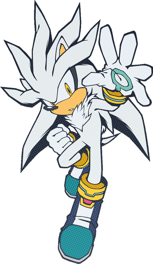 Silver The Hedgehog PNG