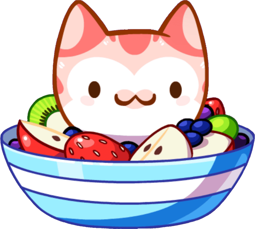 Fruit Cat PNG