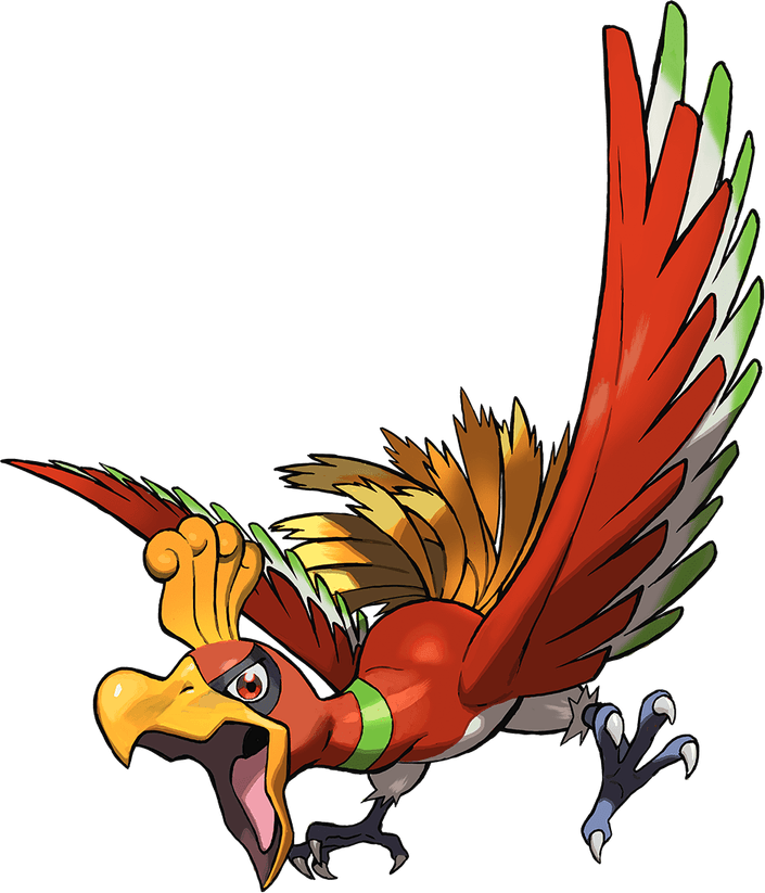 Ho Oh Pokemon PNG